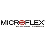 Microflex MidKnight: Powder-Free Nitrile Gloves, Black, Large