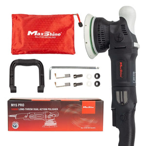 M15 Pro Dual Action Polisher | 15mm Throw, 5” Backing Plate, 1000W Motor