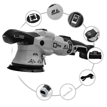 Liquid Elements Polishing Machine "T4500 Pro" - 15mm stroke