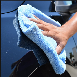 Edgeless Buffing Towel, 450 GSM, 16x16 inch