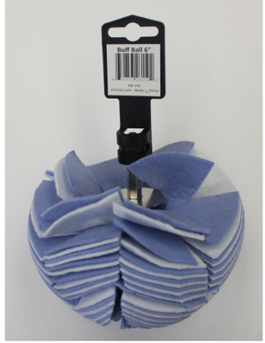 BUFF BALL 5" BLUE