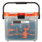 BLACK & DECKER 20V MAX Cordless Drill & DIY Home Project Kit (28 Pieces + Tool Box)