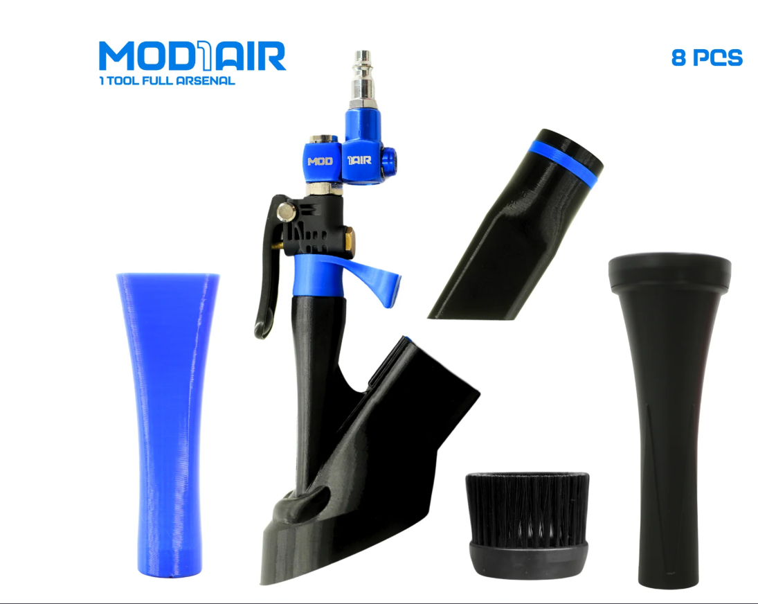 MOD1AIR Complete Air Tool 8 Piece Modular Detailing Kit