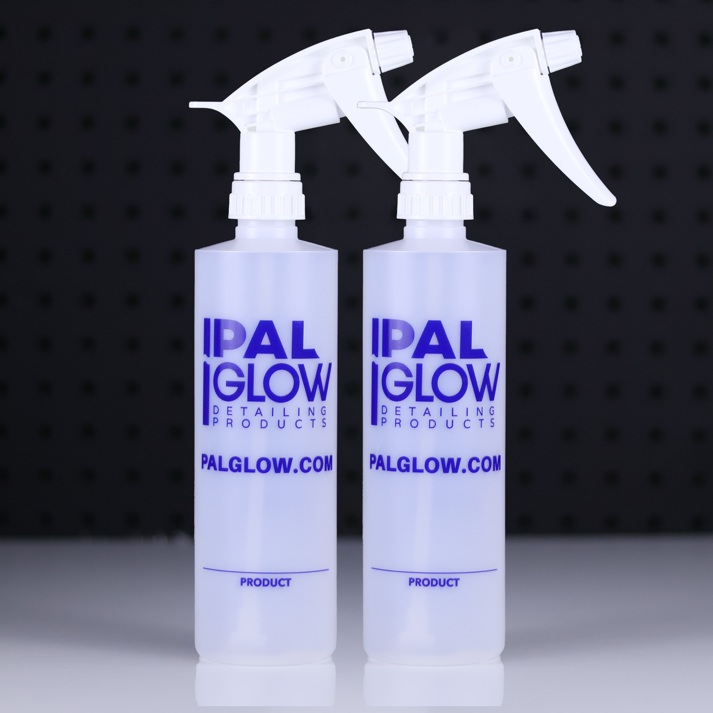 Container Dilution Bottle with Heavy Duty Sprayer 16oz Pack of 2