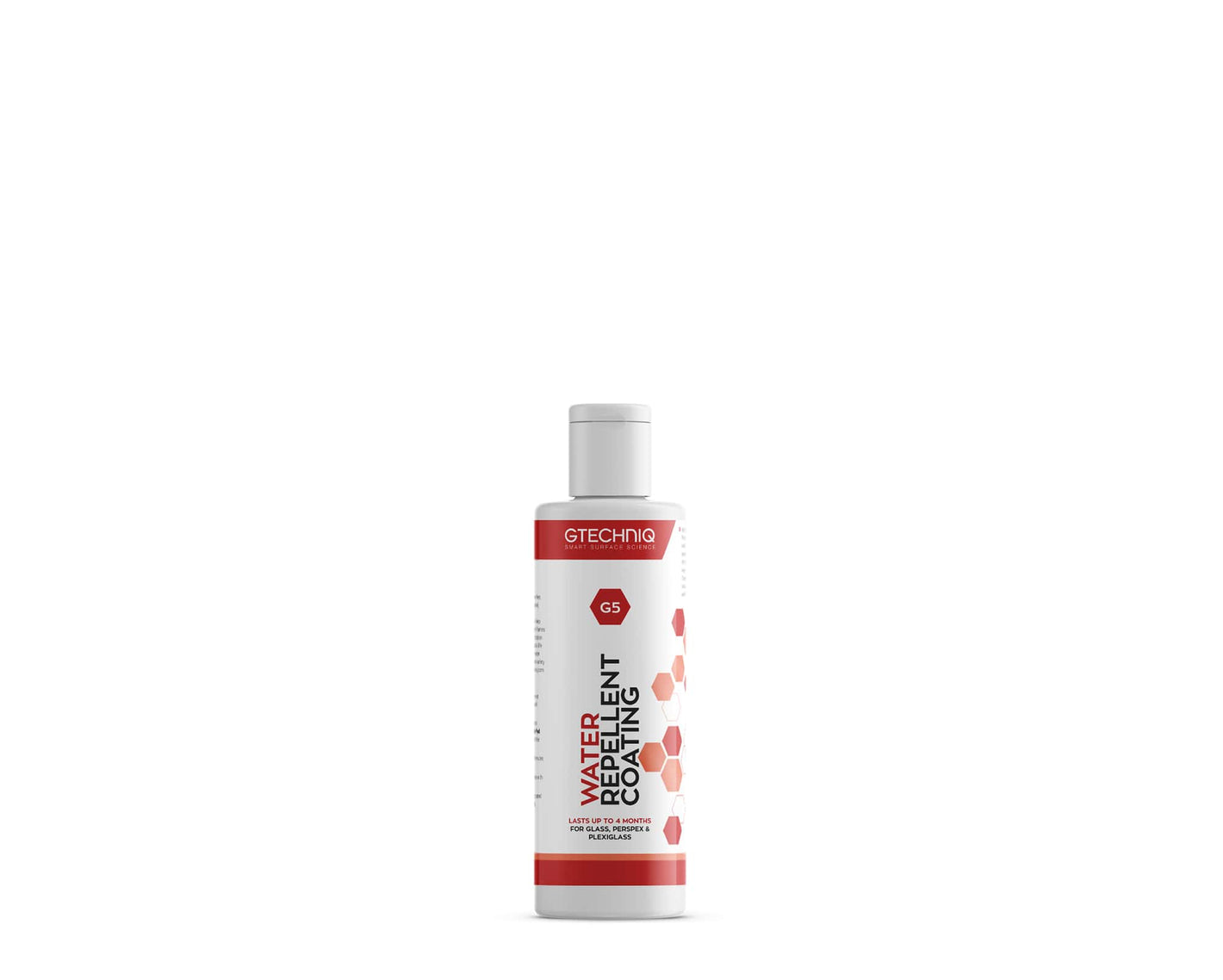 G5 Water Repellent Coating for Glass and Perspex