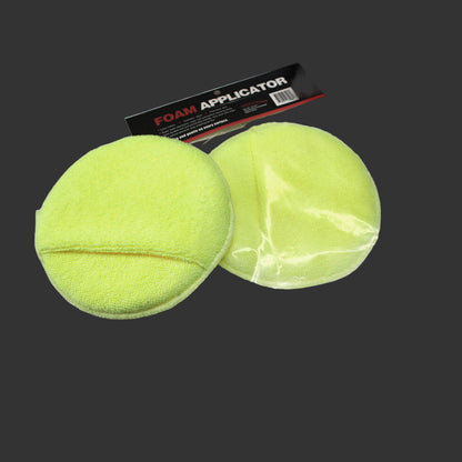 Maxshine Multipurpose Applicator - Finger Hold/Microfiber [Pack of 1]